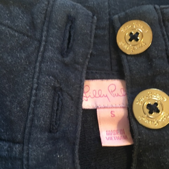 Small Lilly Pulitzer Navy Popover - Picture 2 of 3